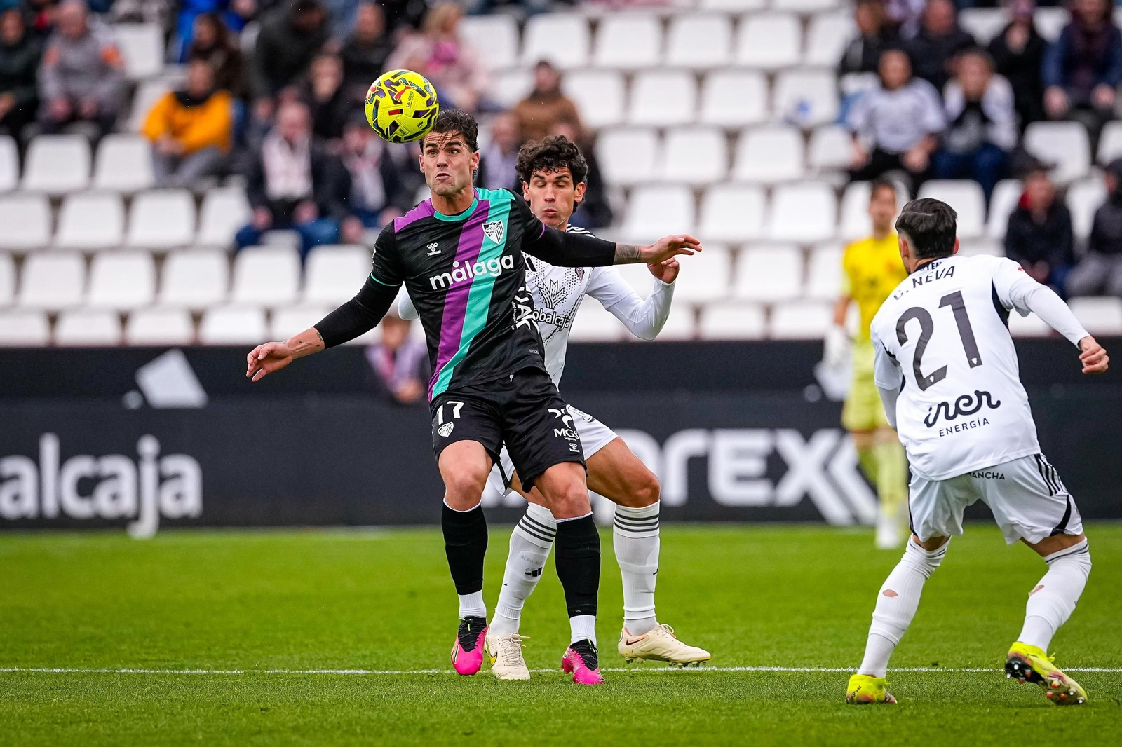 Albacete-Málaga CF, en fotos