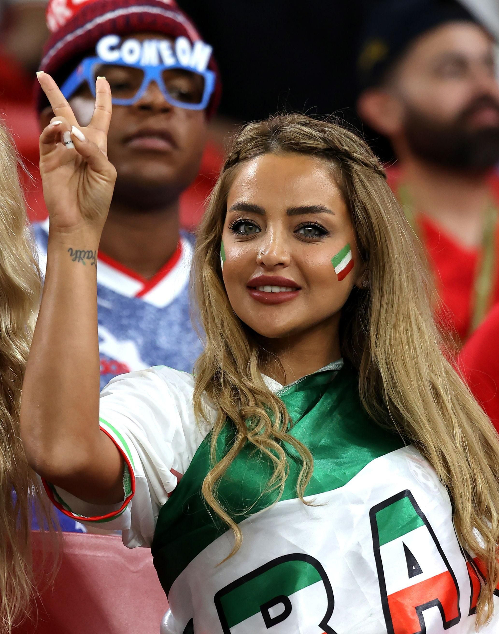 Las imágenes del Irán - Estados Unidos del Mundial de Qatar