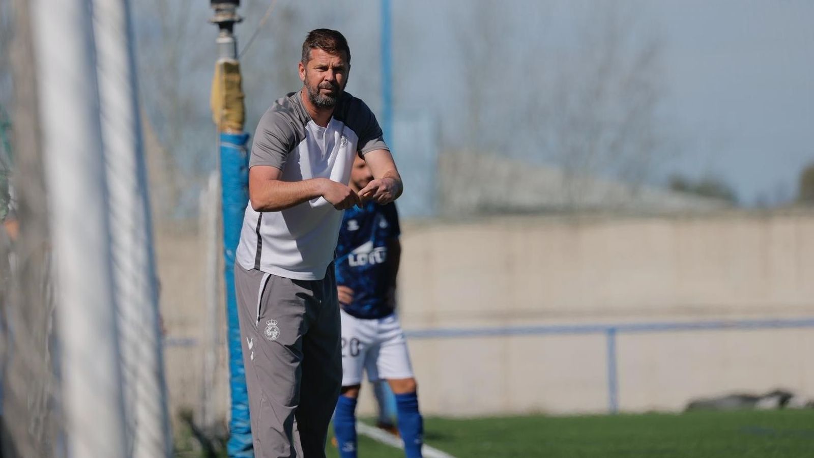 David Sánchez, este domingo en Santiponce