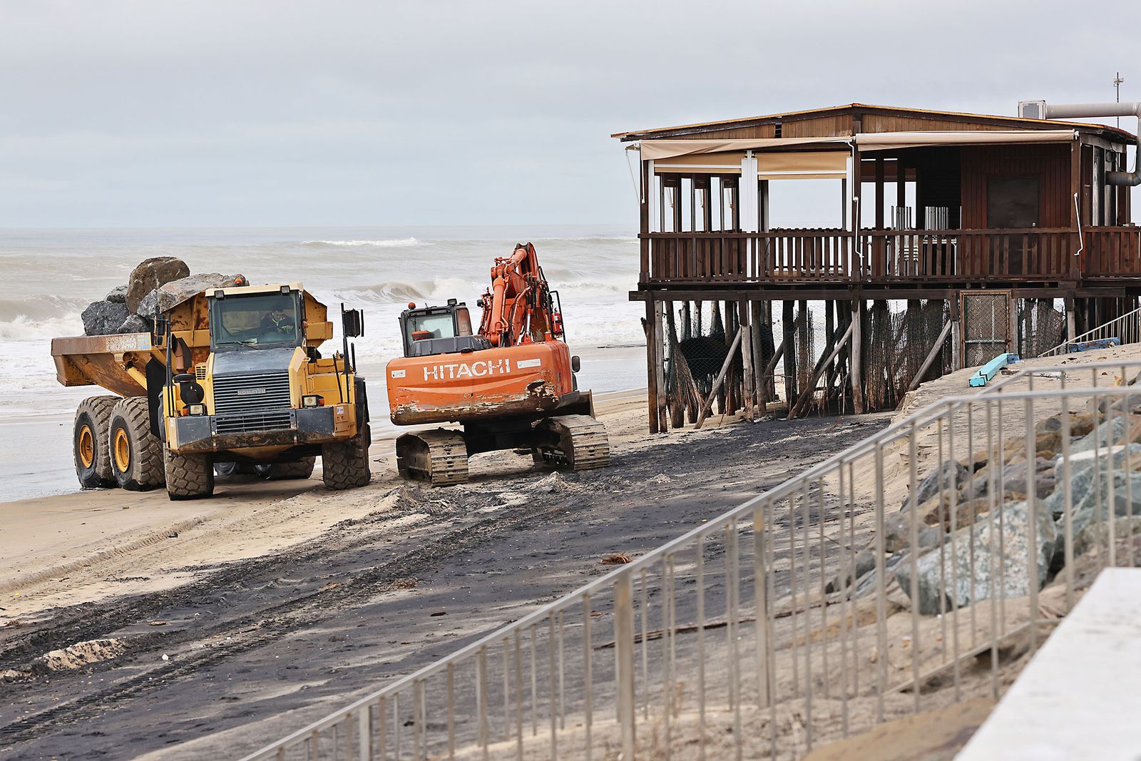 Las fotografías de los daños en Matalascañas