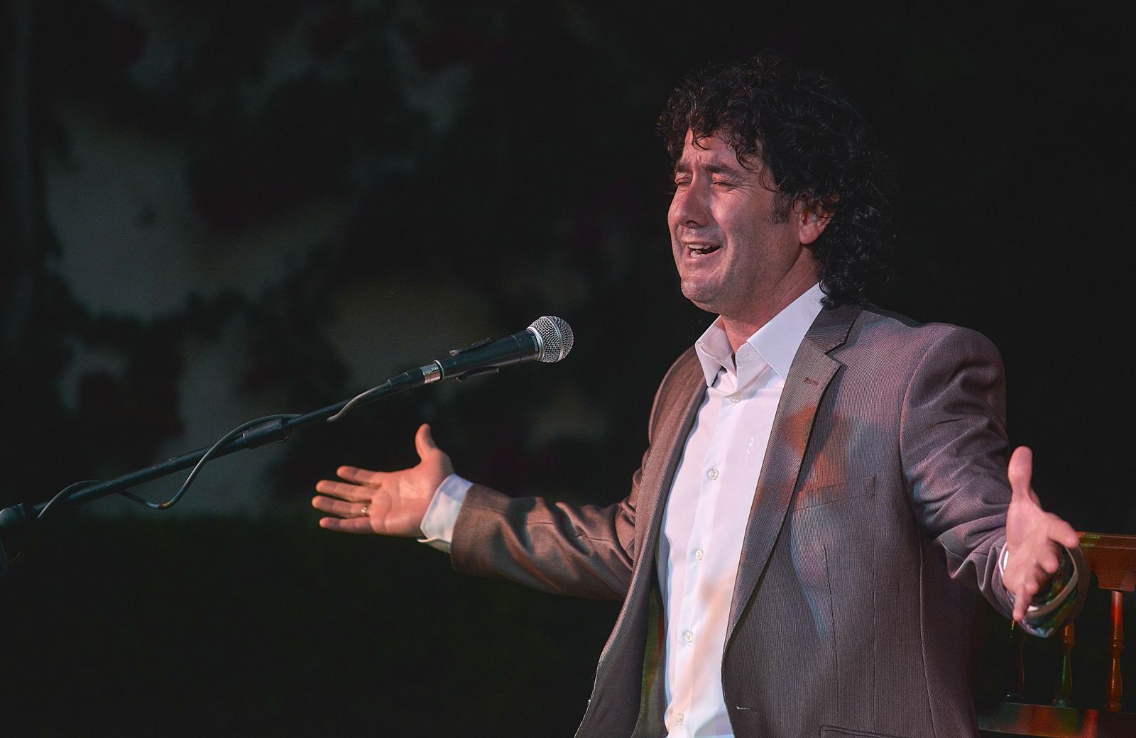 Julián Estrada abre esta noche el espectáculo flamenco en el Barrio Obrero.