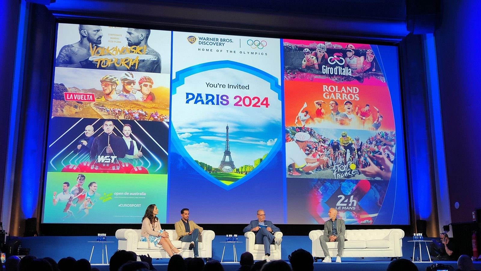 Presentación de la llegada de Max a España