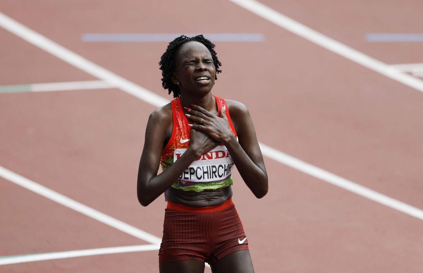 Las mejores imágenes del triunfo de Seville en 100 metros y del resto del Mundial de atletismo