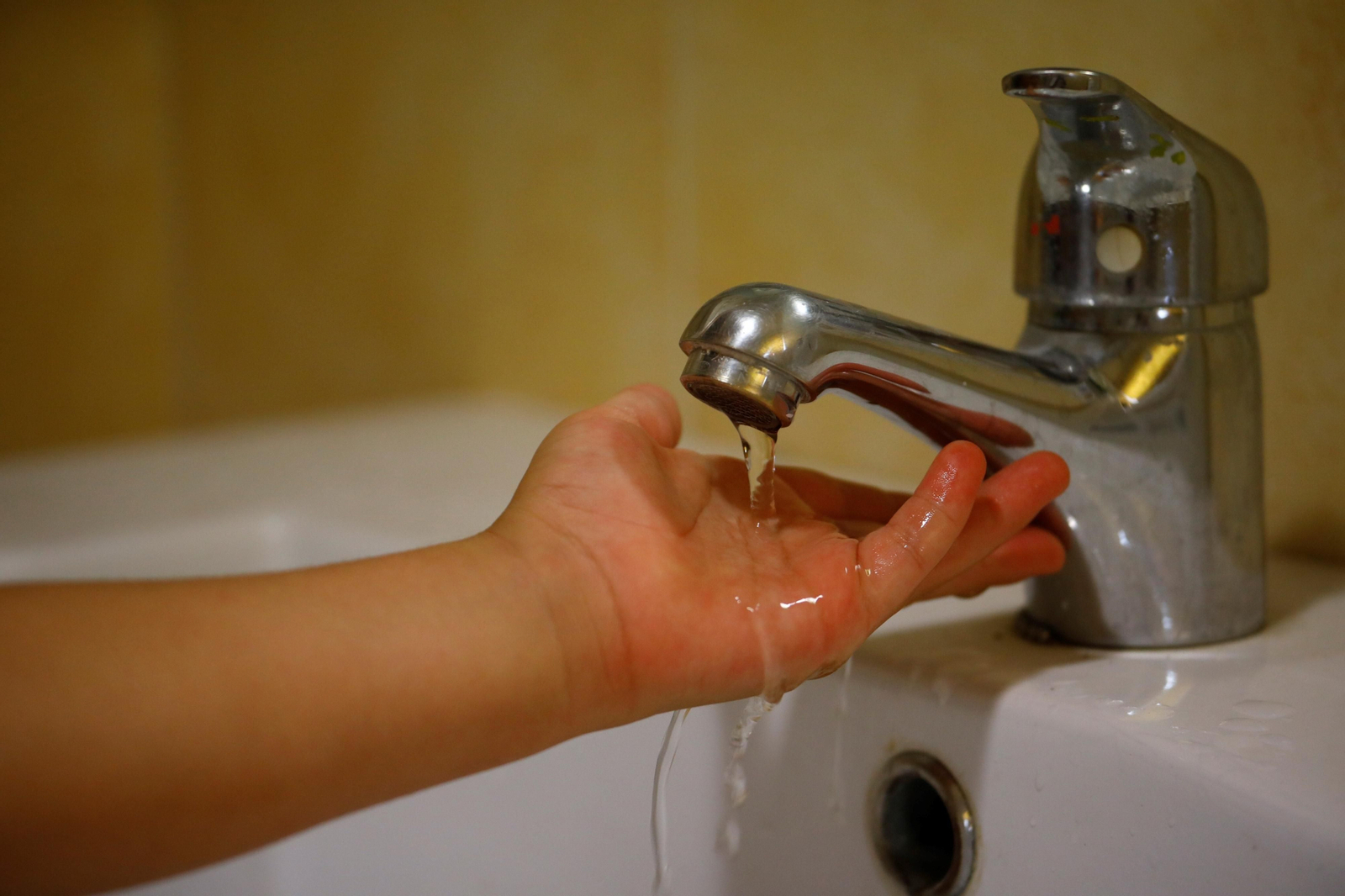 Un grifo de agua.