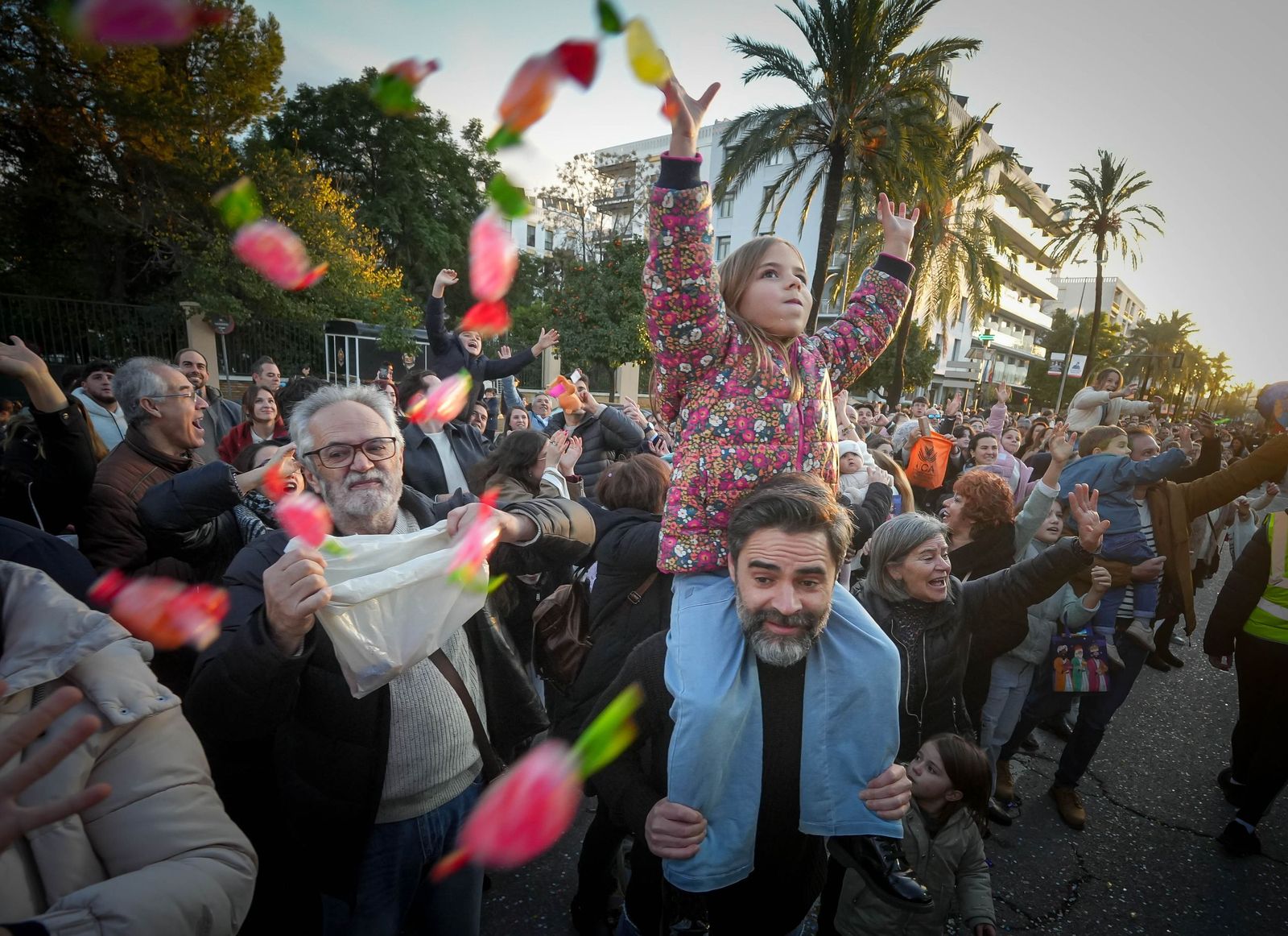 Imágenes de la cabalgata de Reyes Magos en Jerez