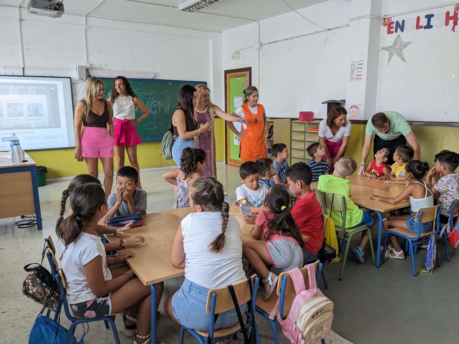 Momento de la Escuela de Verano El Saliente del año pasado