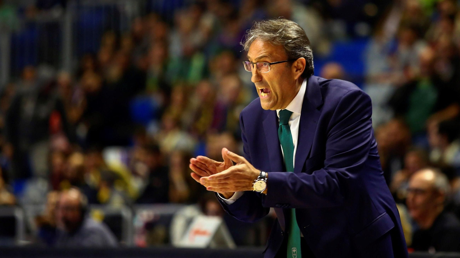 Luis Casimiro con el Unicaja.