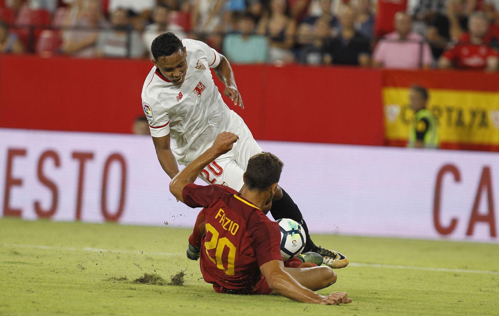 Las imágenes del Sevilla-Roma del IX Trofeo Antonio Puerta