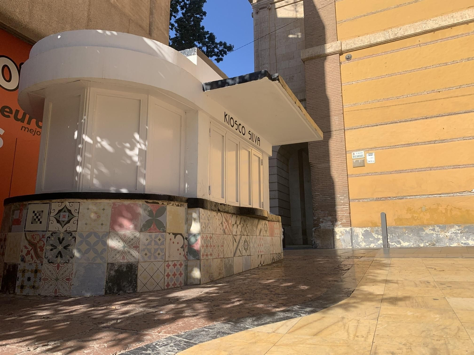 Quiosco de la plaza Urrutia.