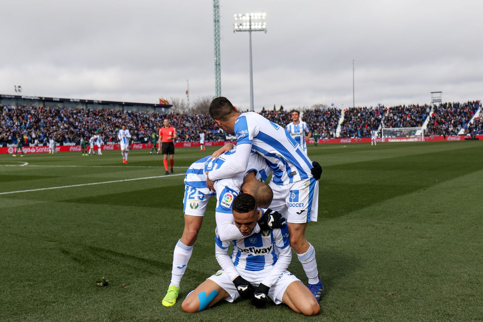El Leganés-Betis en imágenes