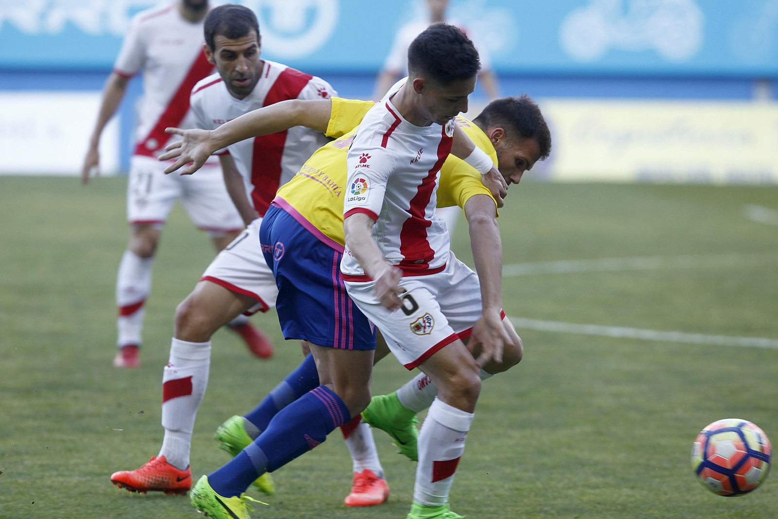 Las imágenes del Cádiz-Rayo Vallecano