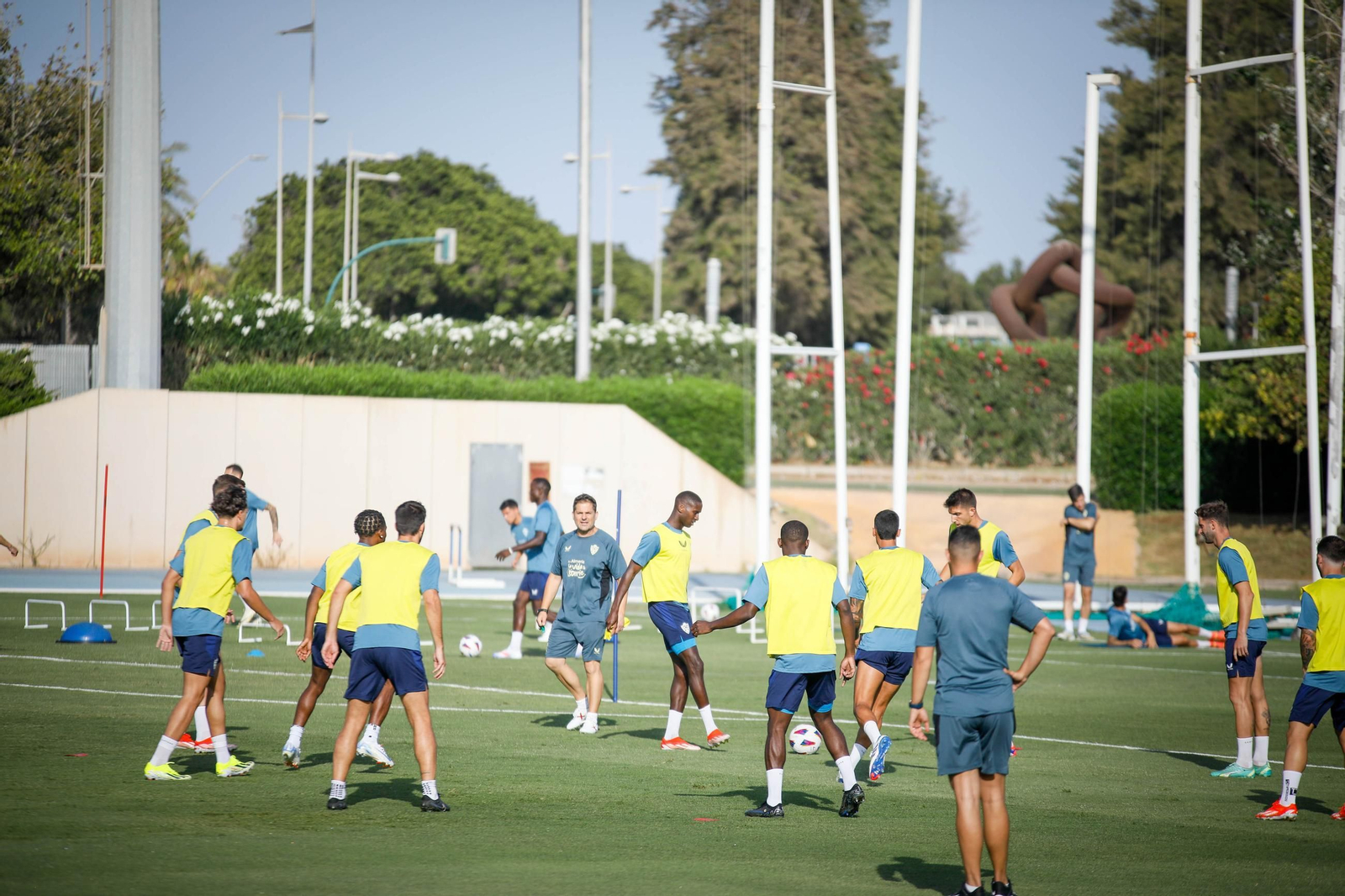 Primer entrenamiento pretemporada del Almería, en imágenes