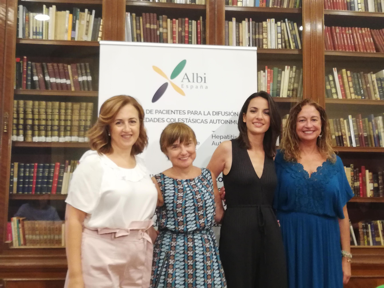 Rosa Gil, Conxita Comamala, Esther Vaquero y Rosa María López.