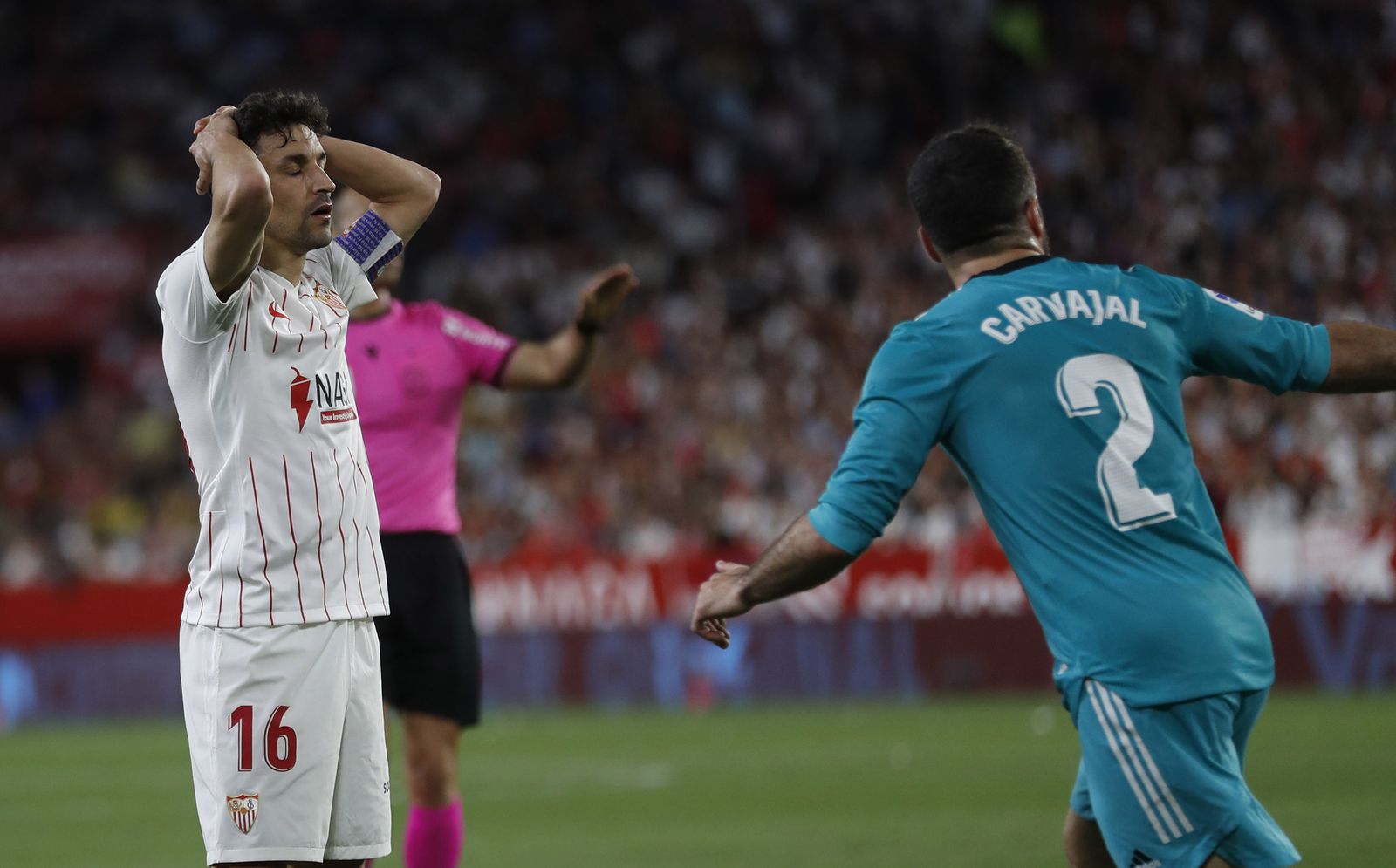 Las imágenes del Sevilla- Real Madrid
