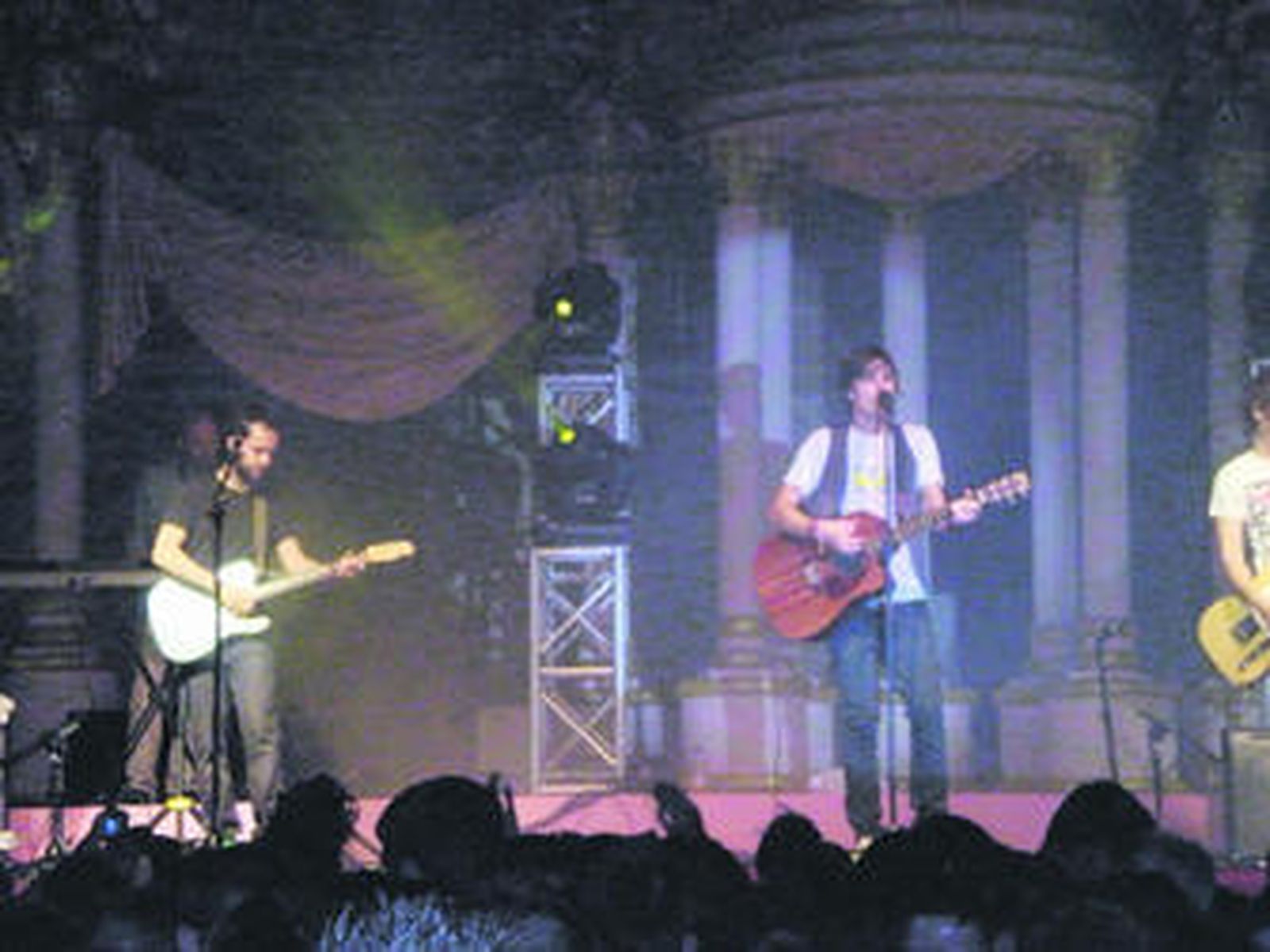 Un momento de la actuación de Melocos en Rota.