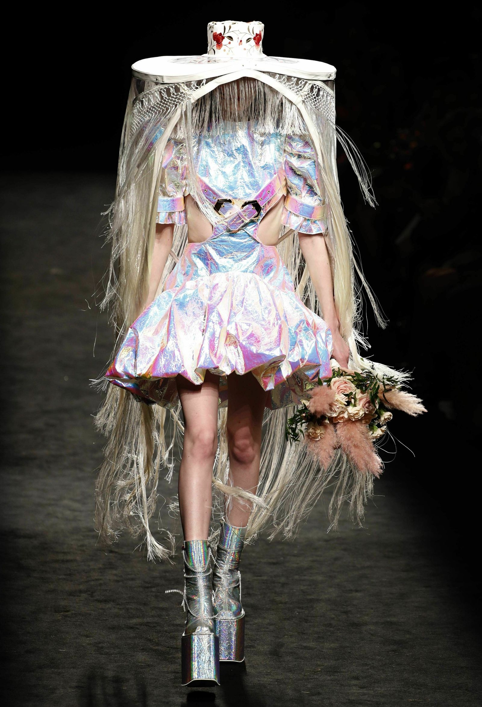 Vestido de novia de Dominnico.