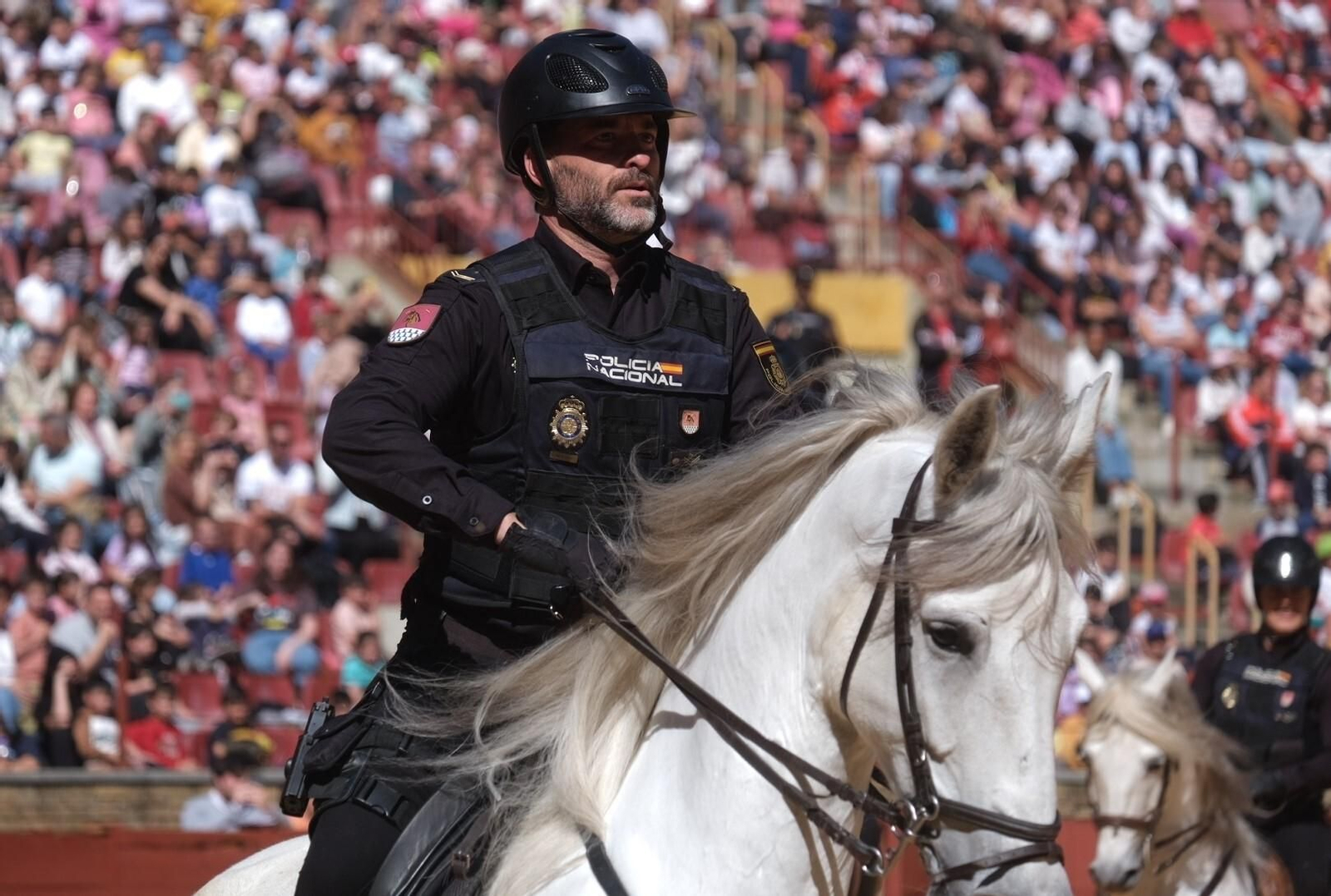 La exhibición de la Policía Nacional en la plaza de toros de Córdoba, en imágenes