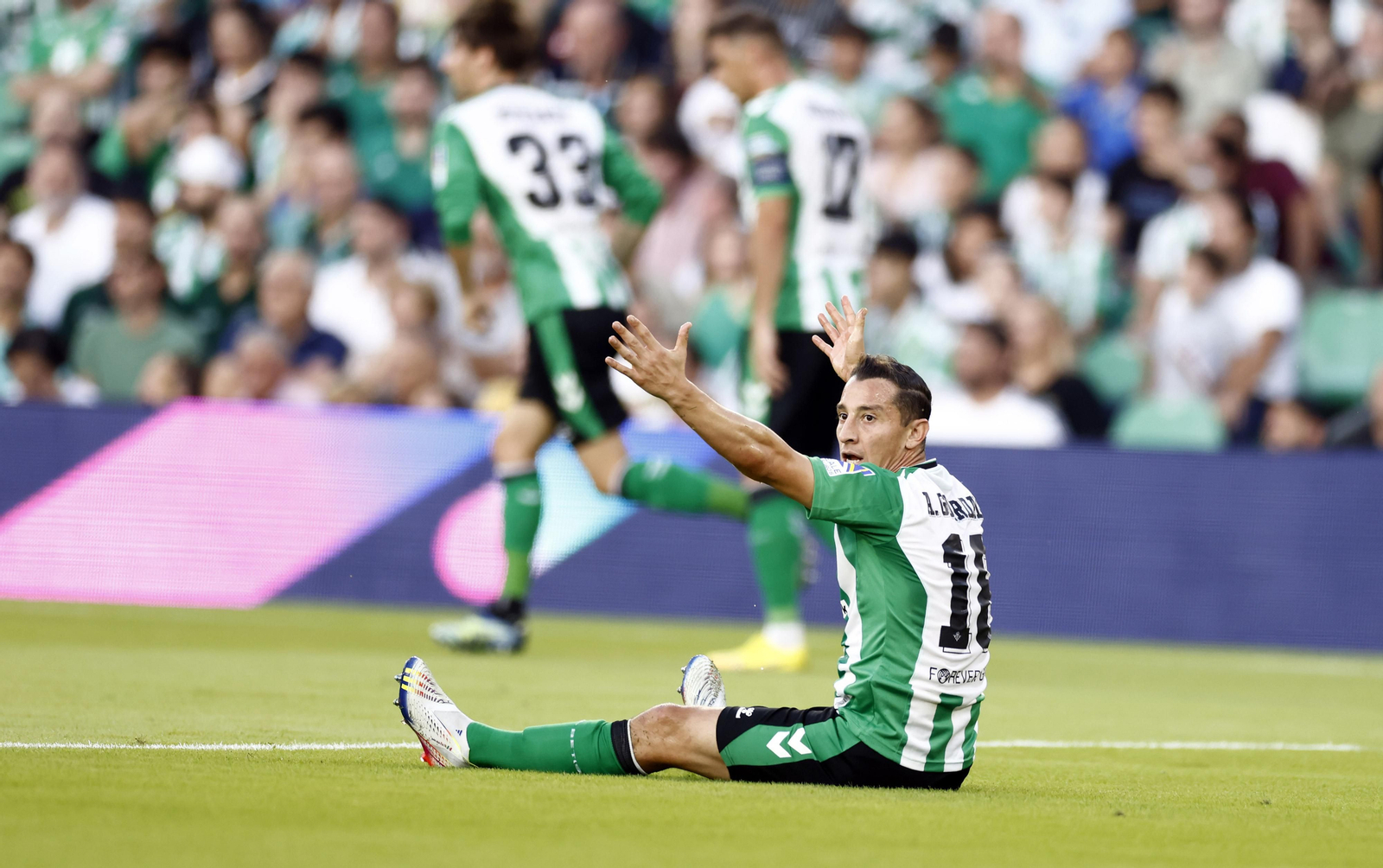 Las imágenes del Betis-Roma