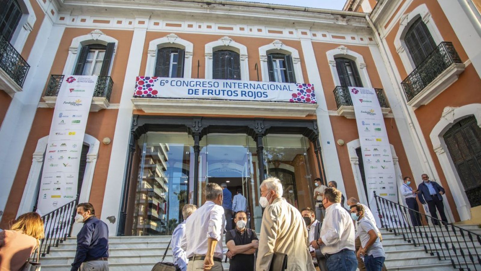 La Casa Colón en el 6º Congreso Internacional de Frutos Rojos, en septiembre de 2021