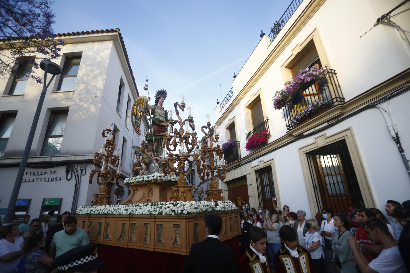 La procesión de San Rafael en Córdoba, en imágenes