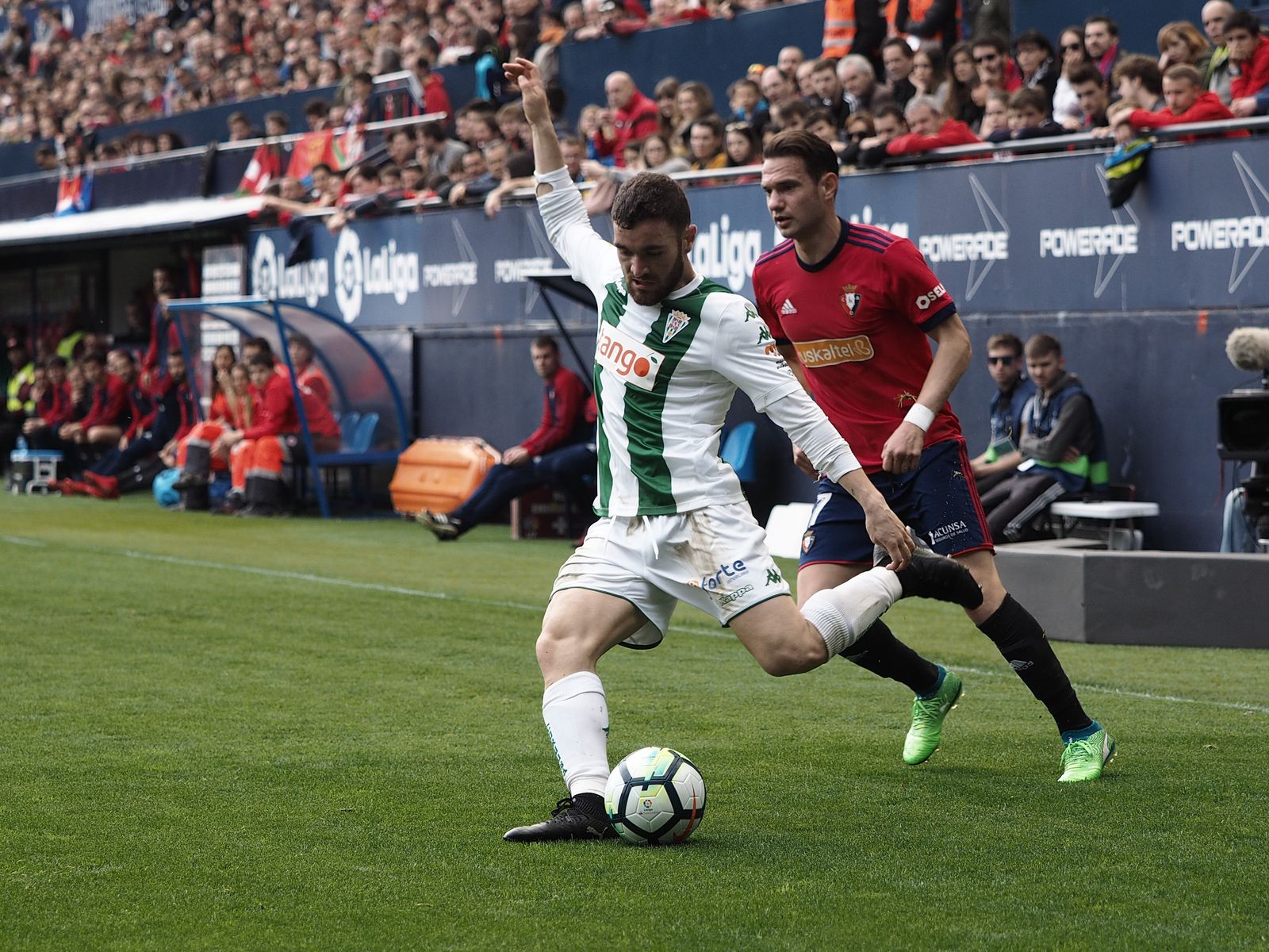 El Osasuna-Córdoba (1-1), en imágenes