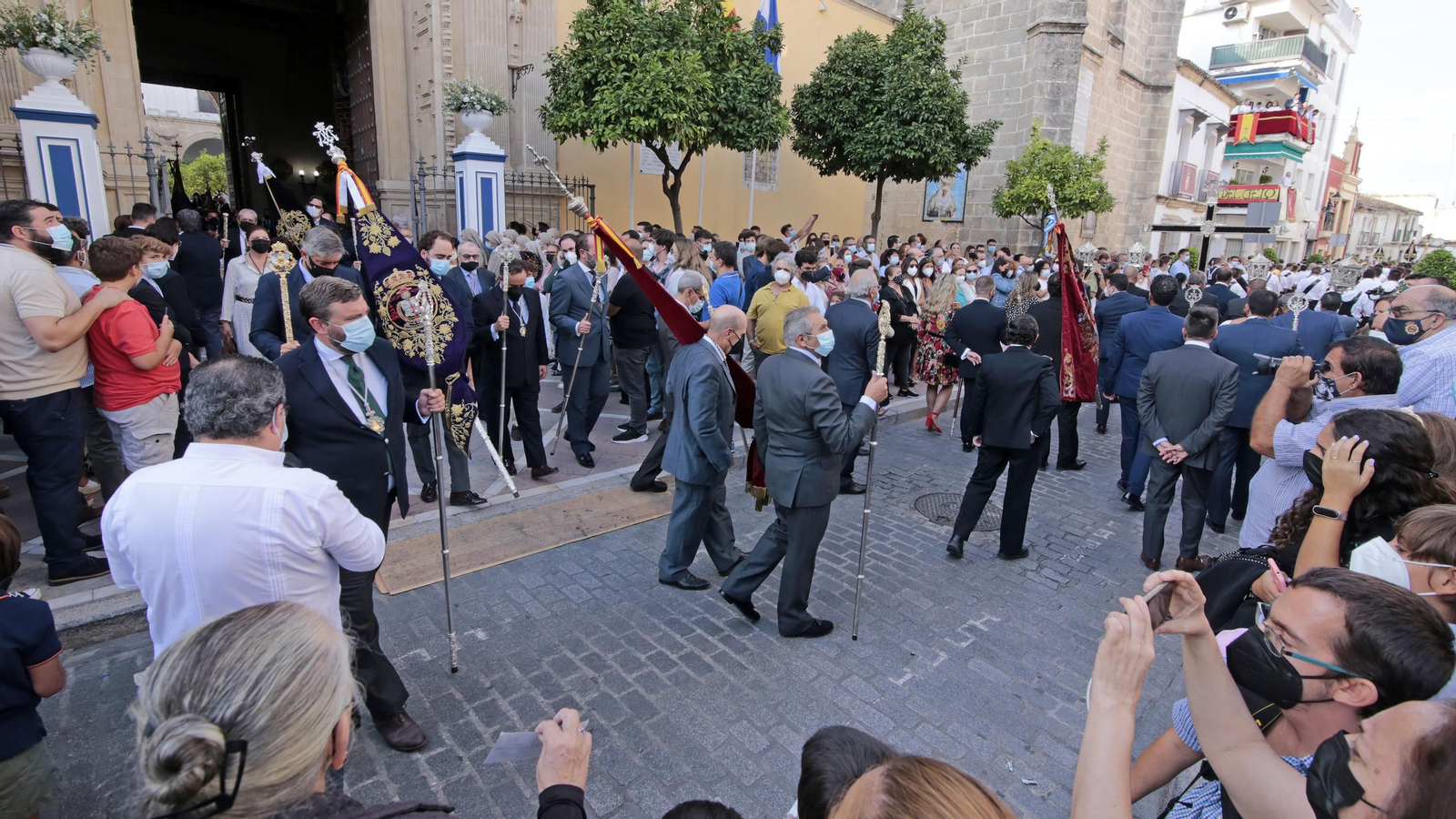 Imágenes de la procesión de la Virgen de la Merced
