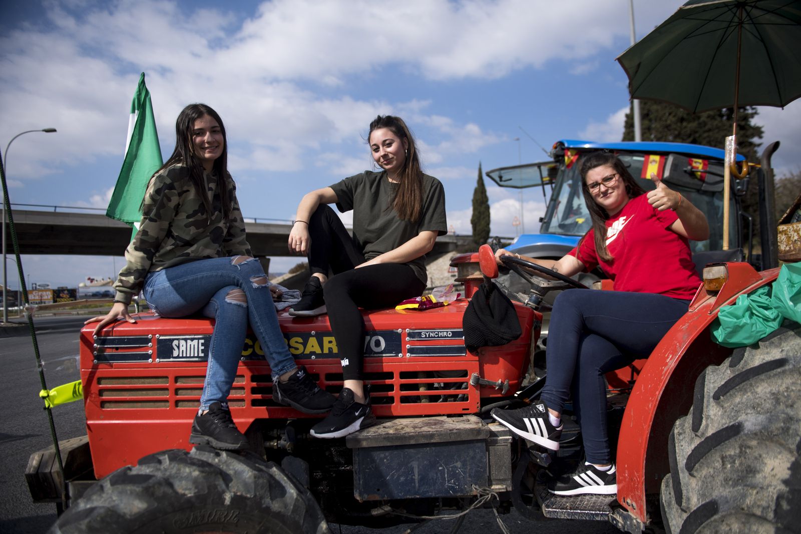 Curiosidades: las mejores fotos de la manifestación del campo en Granada