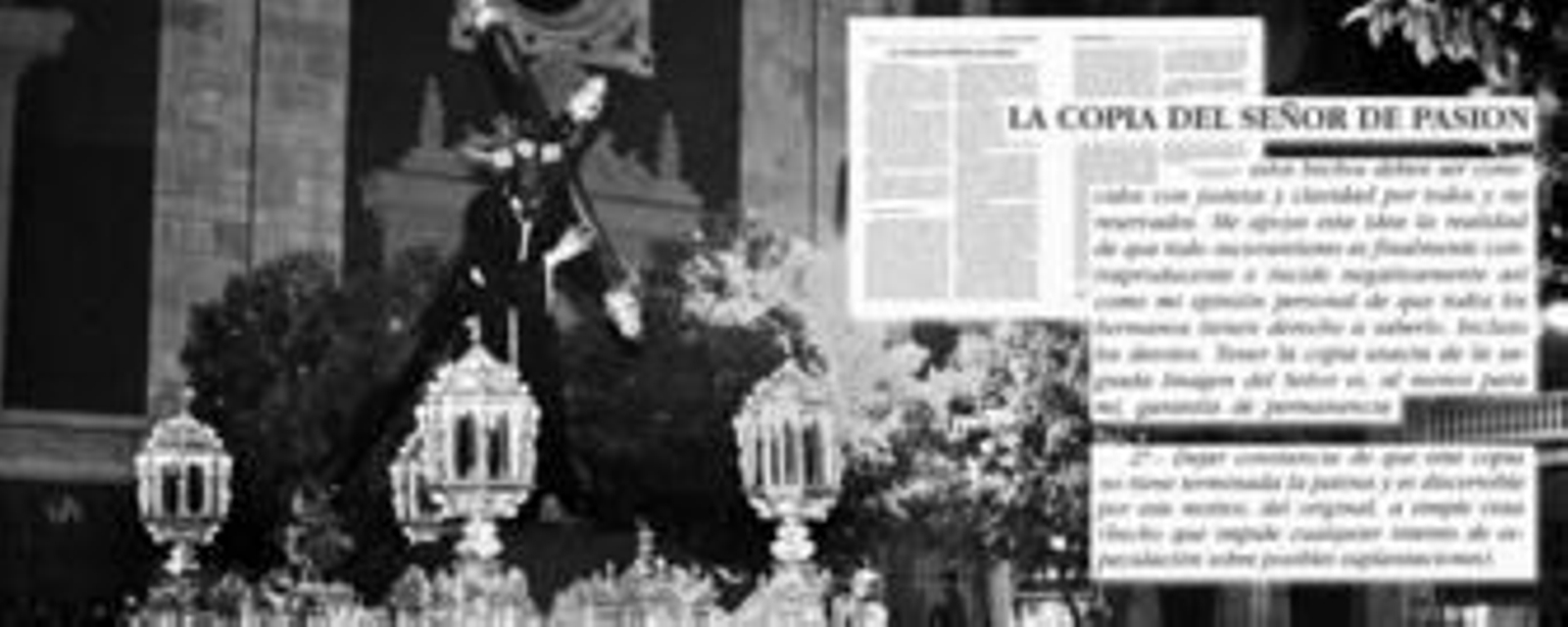 Reproducción de dos de los principales párrafos de la carta de Javier Criado fechada en 2000 en la que pide que se informe de todo lo relativo a la copia de Pasión.