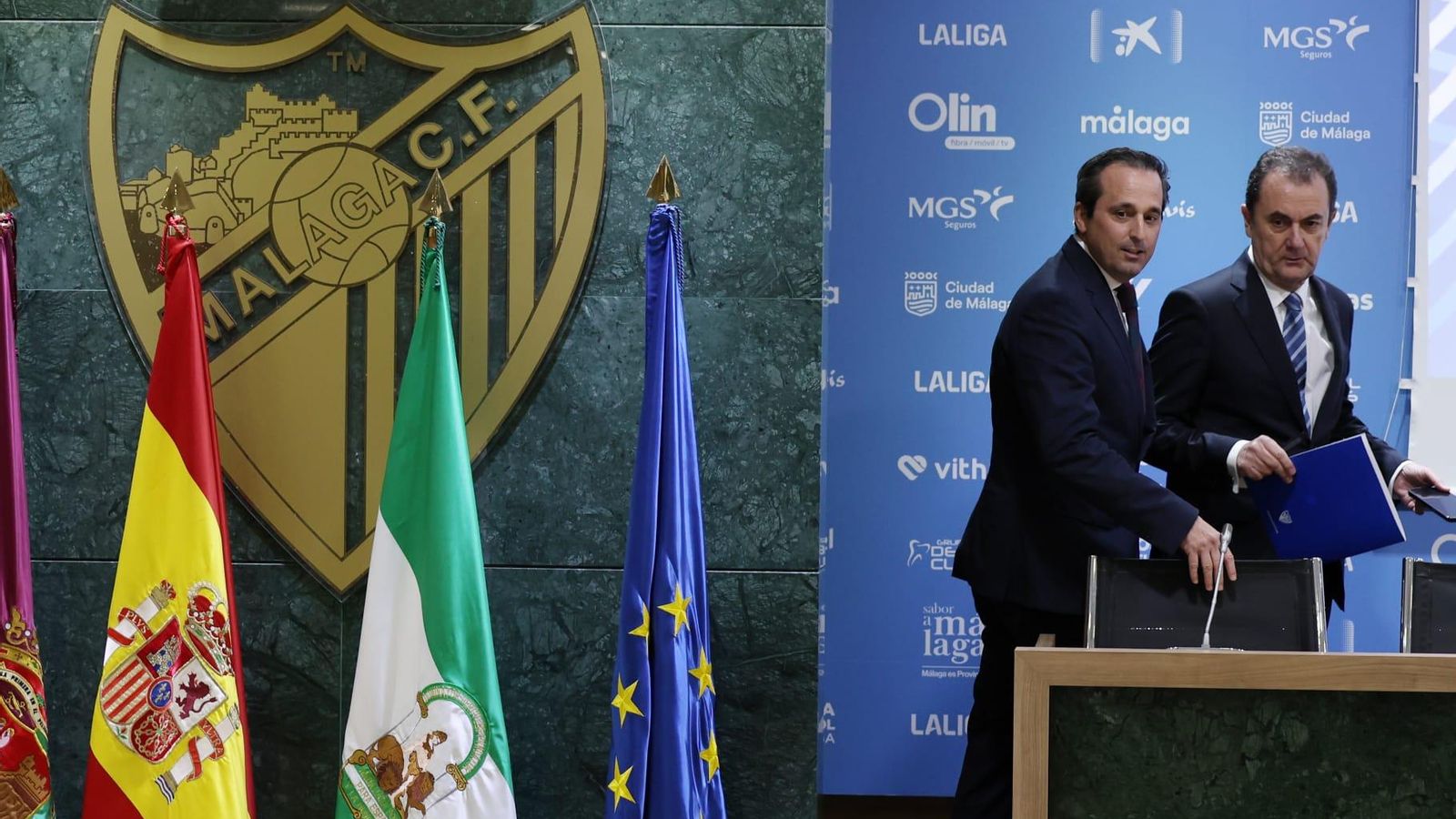 Las fotos de la rueda de prensa de José María Muñoz Las fotos de la rueda de prensa de José María Muñoz