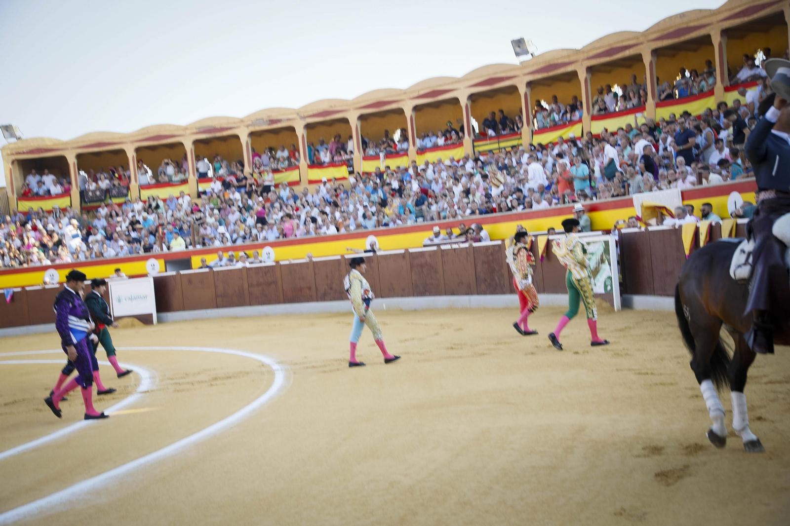 Corrida de toros Berja con un toro indultado, en imágenes