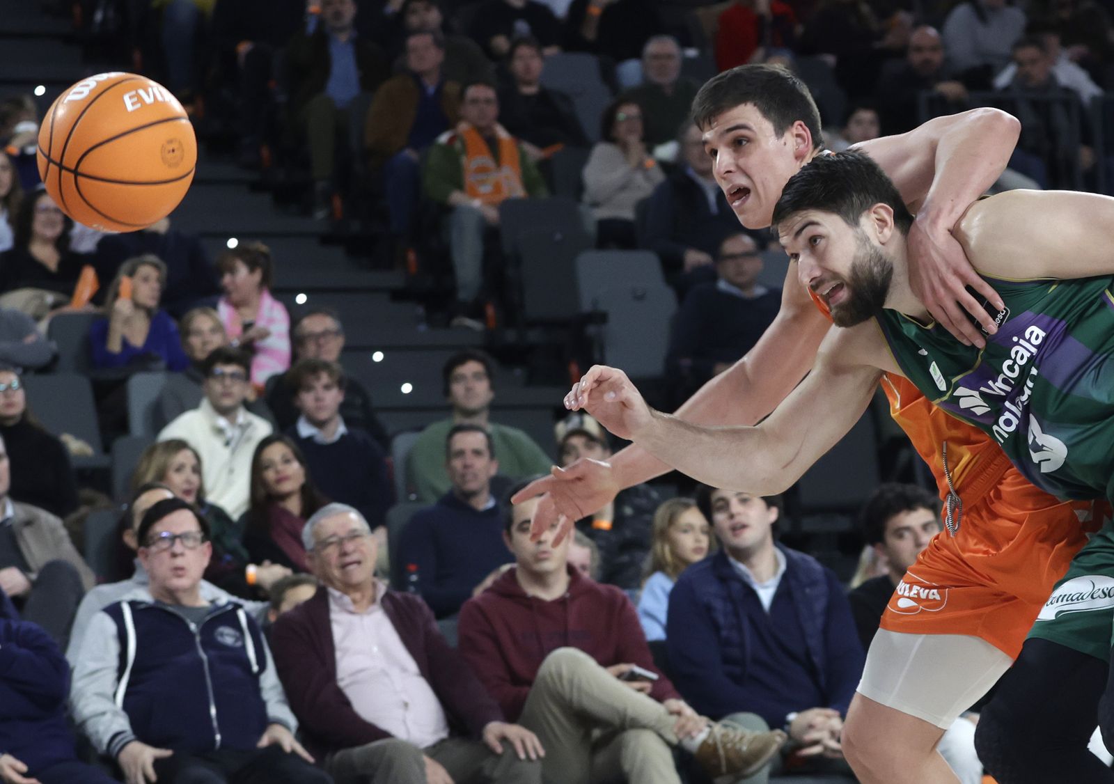 El Valencia Basket-Unicaja, en fotos