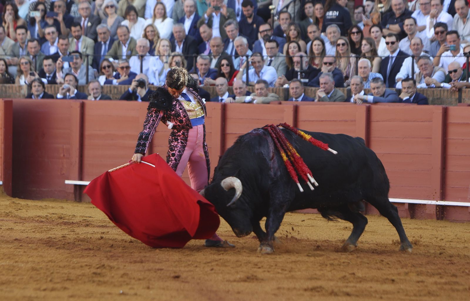 Corrida de toros de Morante de la Puebla, José María Manzanares y Pablo Aguado