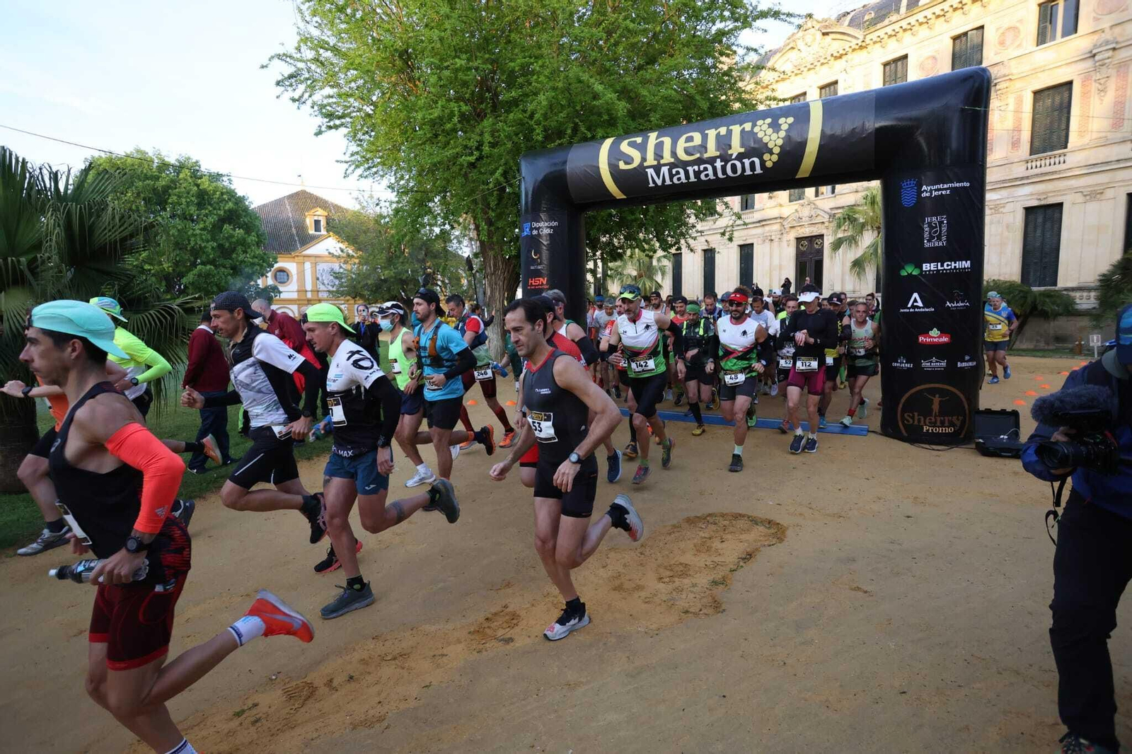 Imágenes de la V Sherry Maratón de Jerez