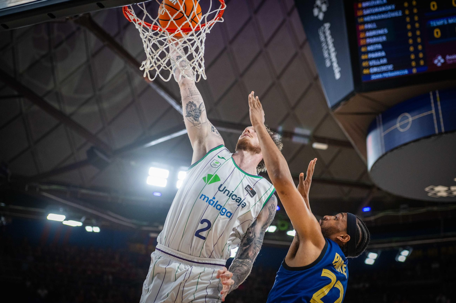 El Barcelona-Unicaja, en fotos
