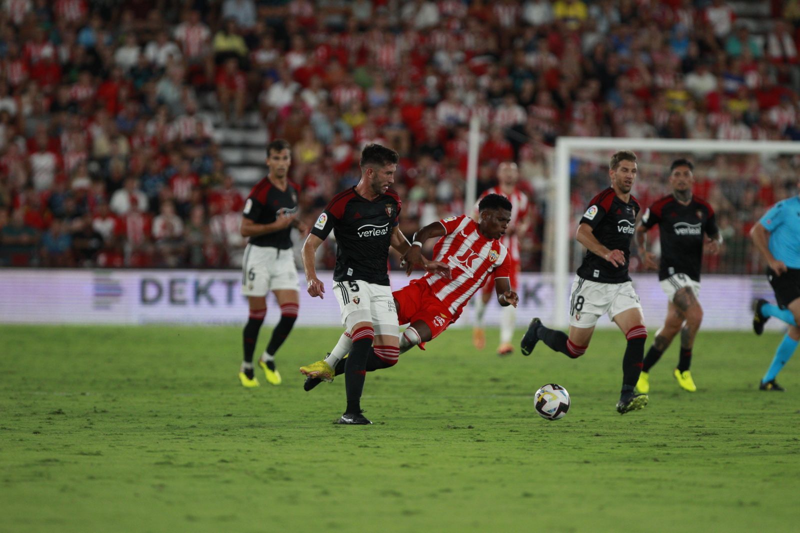 Imágenes del partido U.D. Almería-C.A. Osasuna
