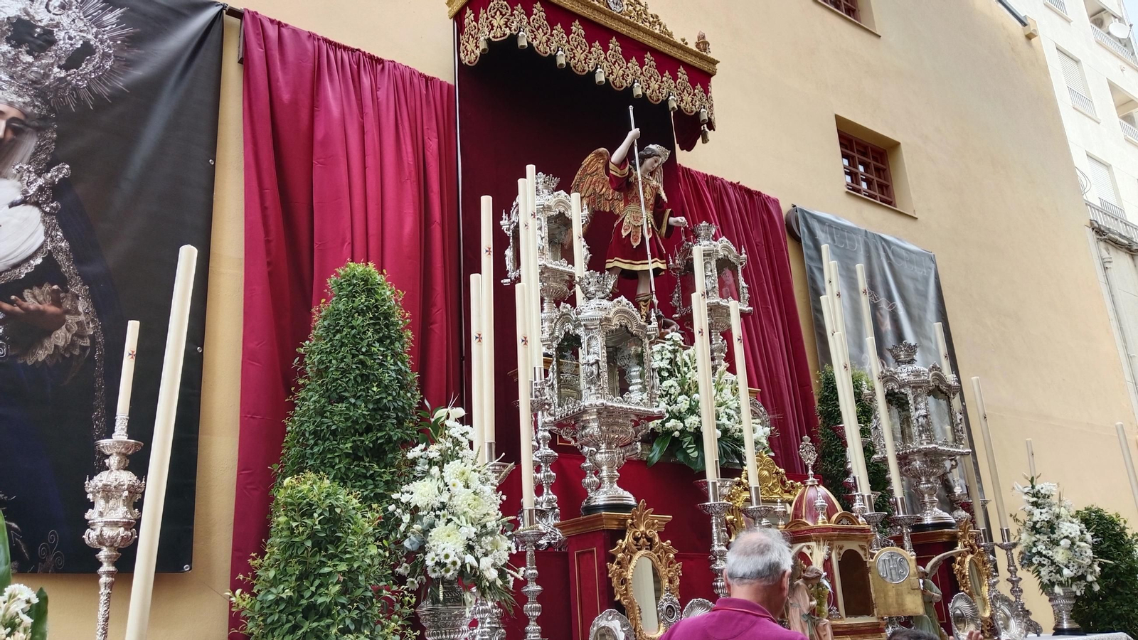 Altares y alfombras del Corpus en San Fernando: Medinaceli, primer premio