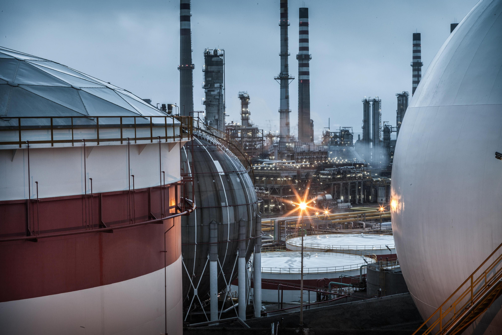 Instalaciones de Cepsa en San Roque.