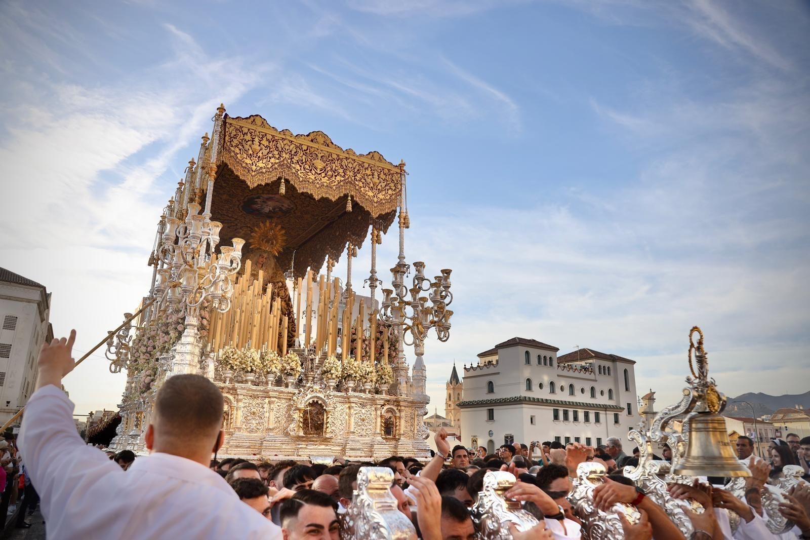 Procesión extraordinaria de María Santísima de la Trinidad.