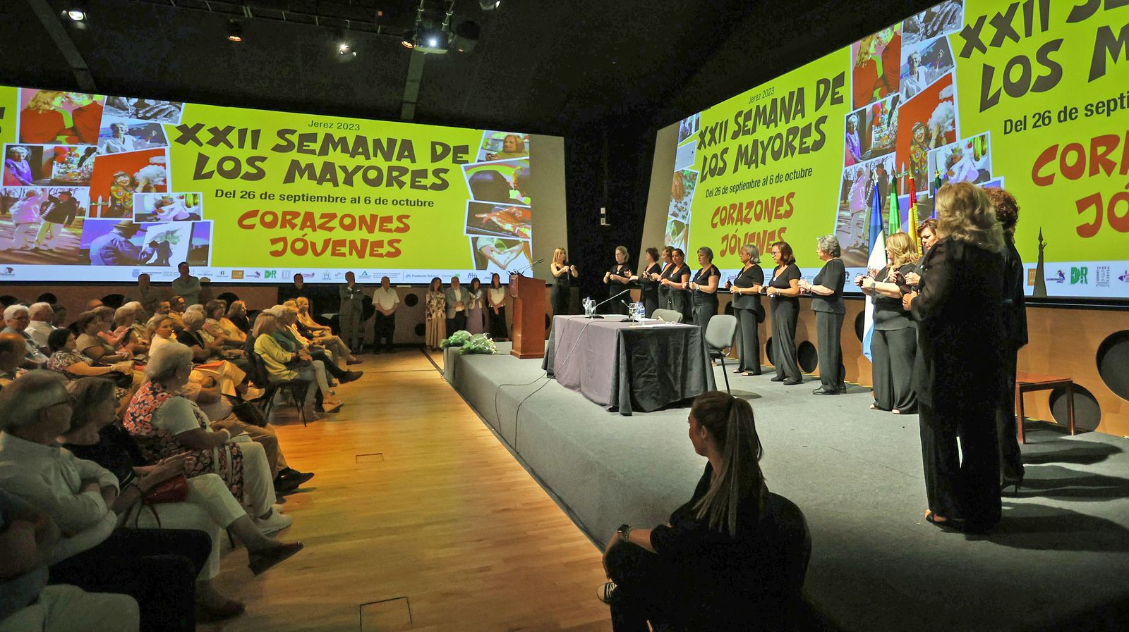 Acto inaugural de la XXII Semana del Mayor en Jerez