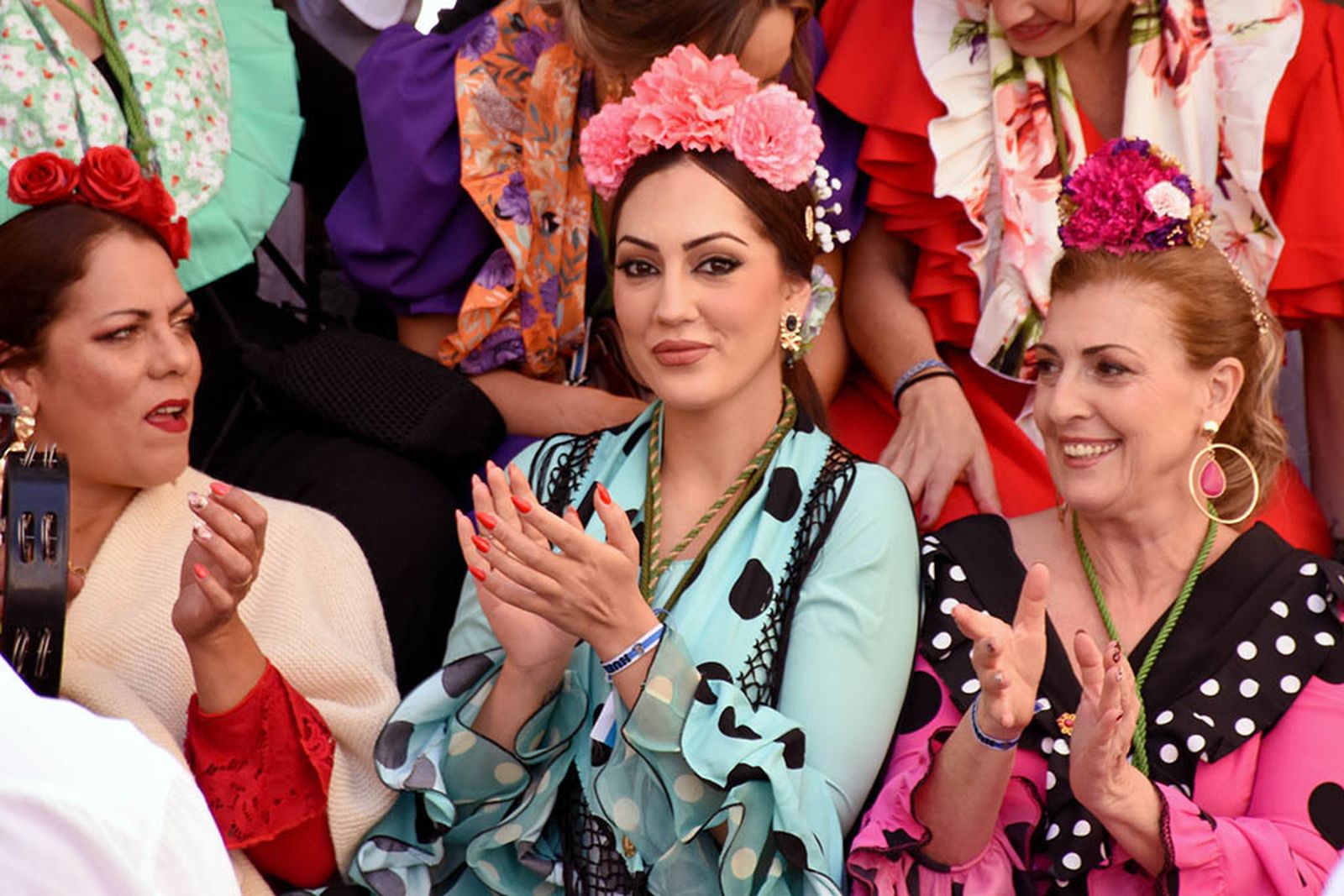 Imágenes de los carros de la Hermandad del Rocío de Huelva