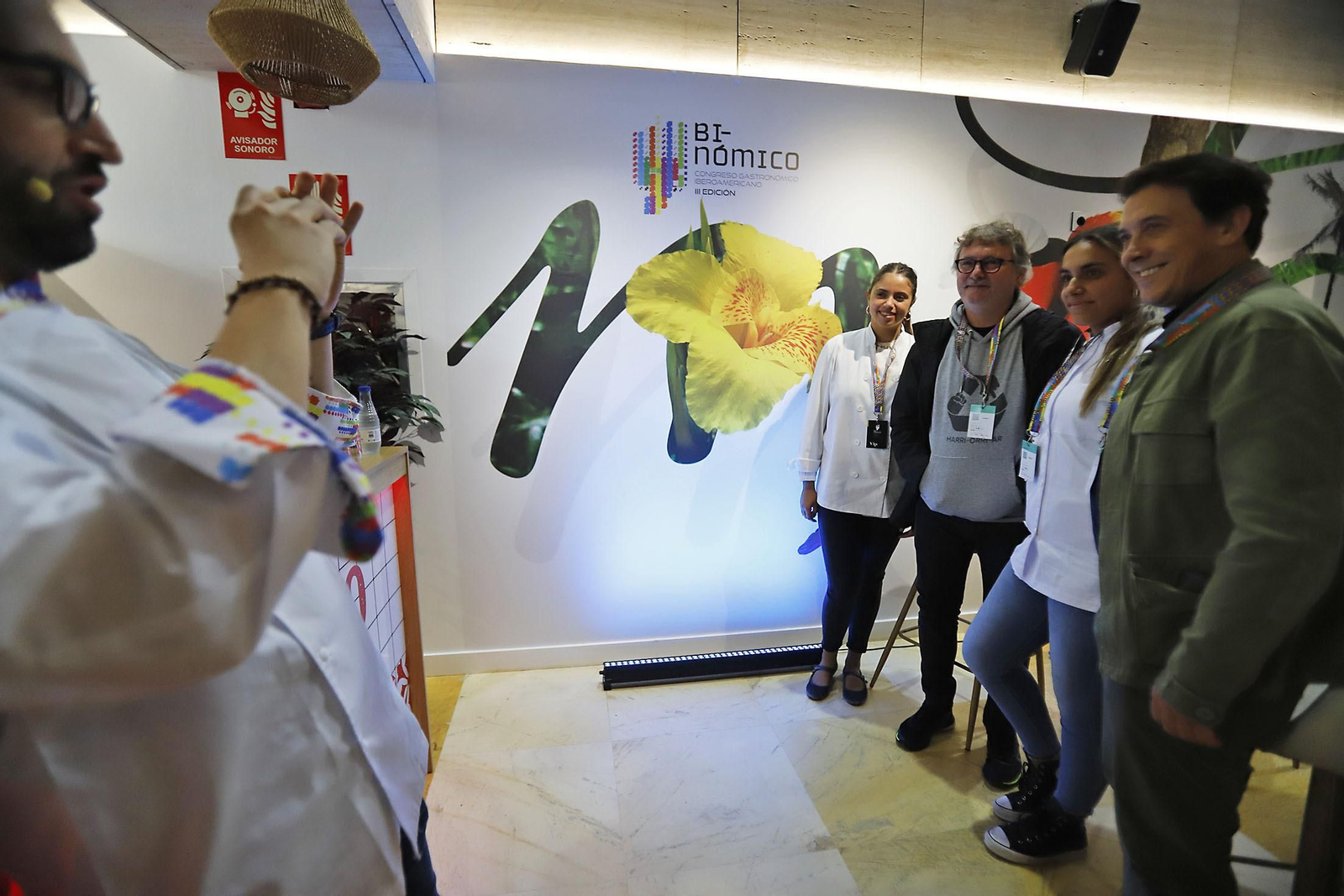 Binómico: Imágenes de la jornada de la jornada de martes en el congreso gastronómico Iberoamericano