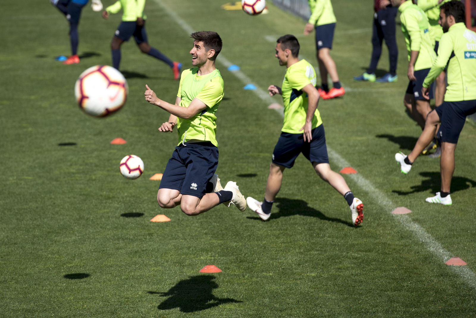 El Granada prepara con intensidad el choque ante el Lugo