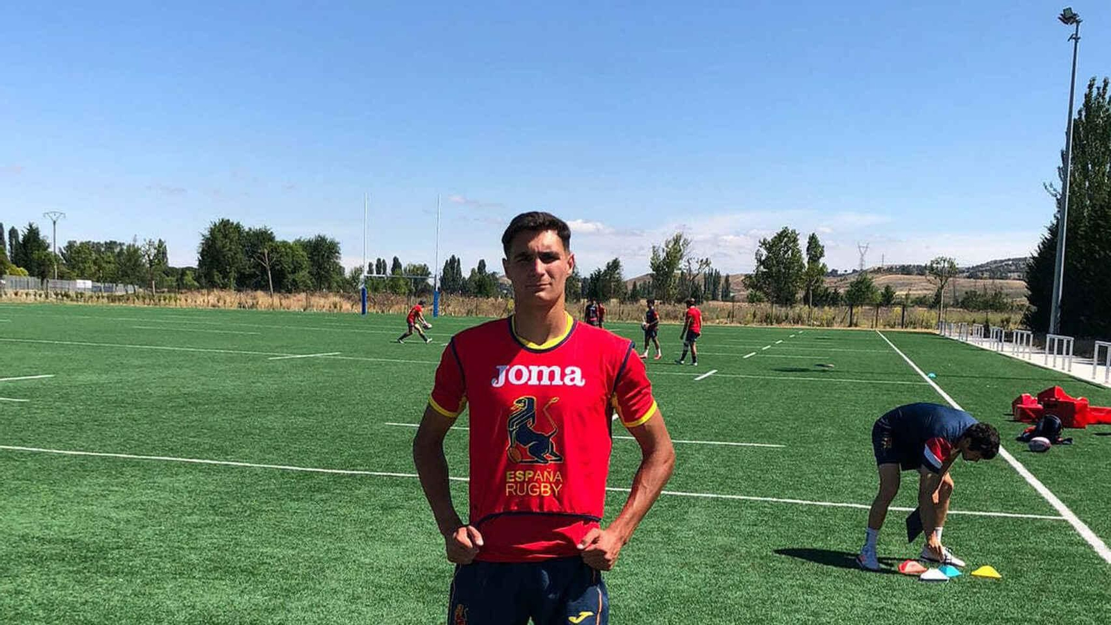 Alberto Carmona, con la selección española.