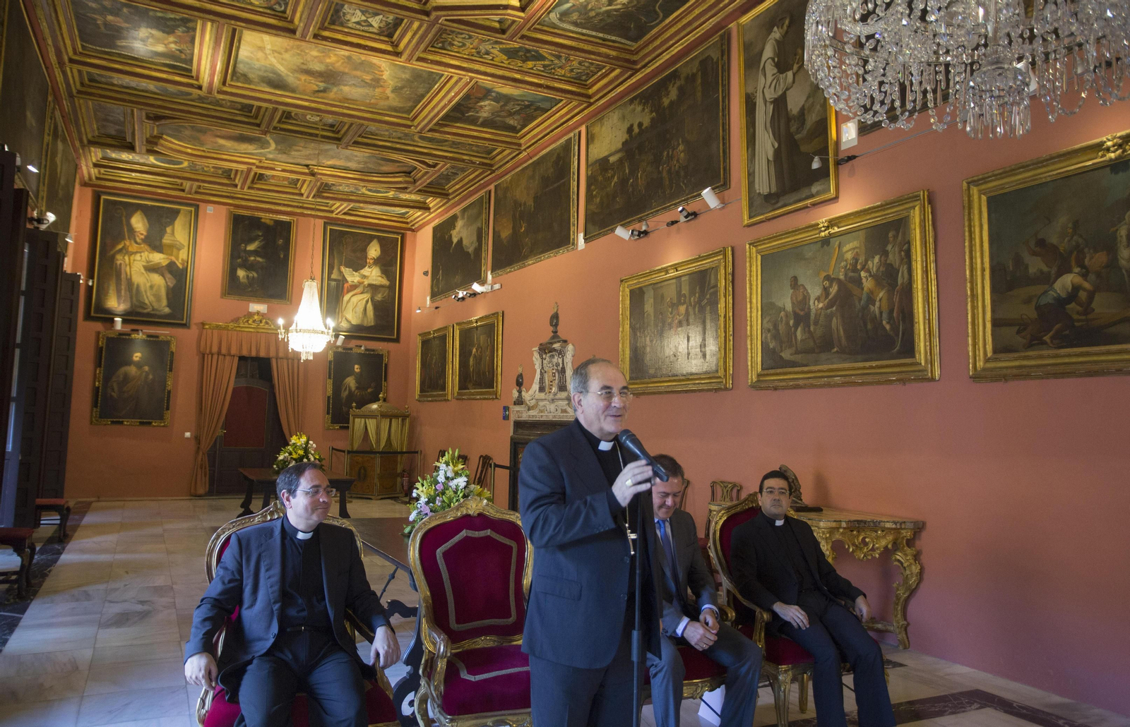 La visita al Palacio Arzobispal por el Año Murillo