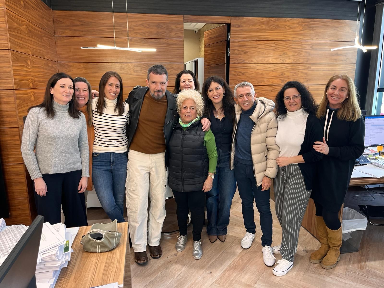 Antonio Banderas en Ubrique