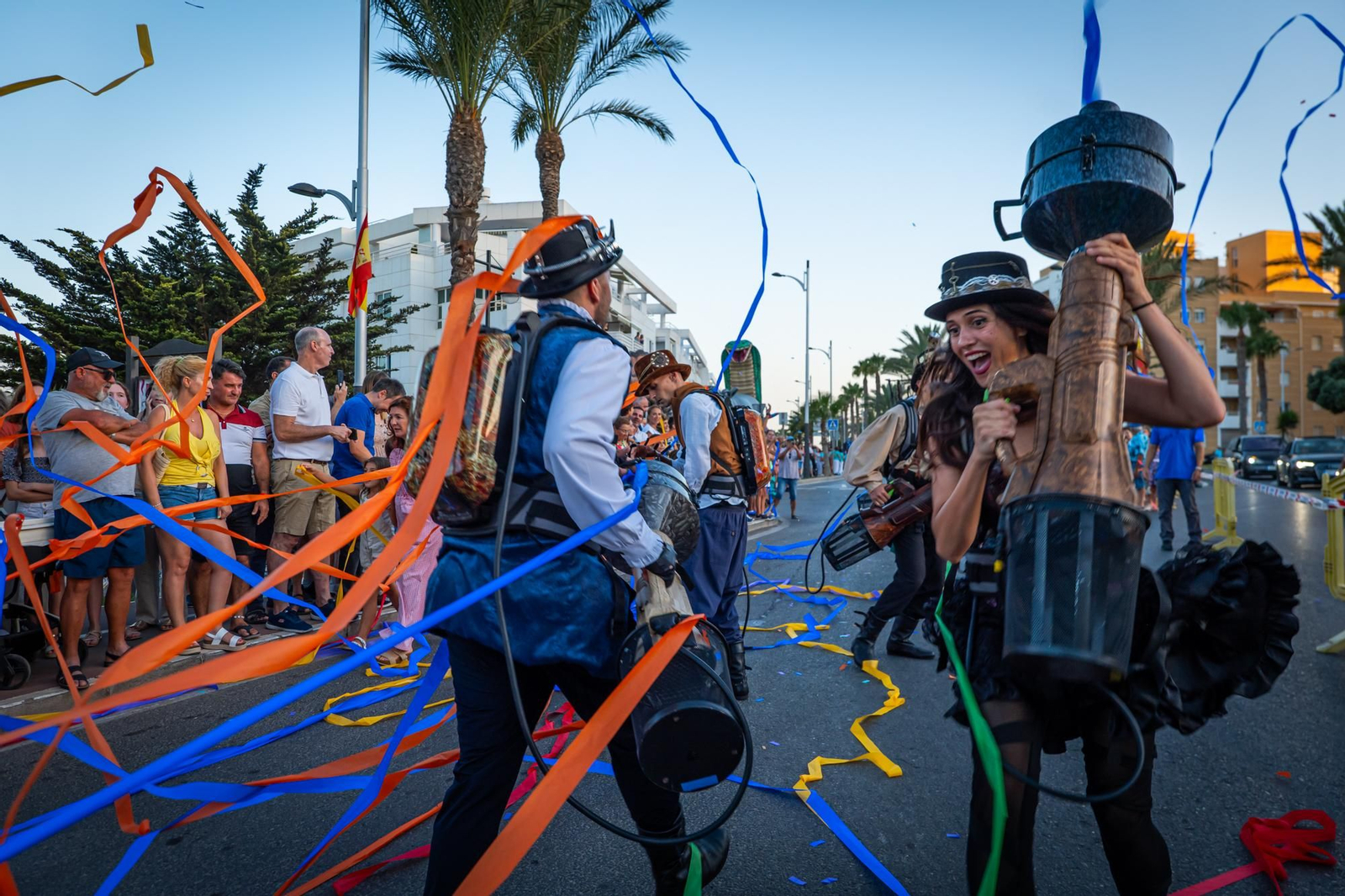 Imágenes del XVIII Certamen Internacional de Animación de Calle y Bandas de Roquetas de Mar
