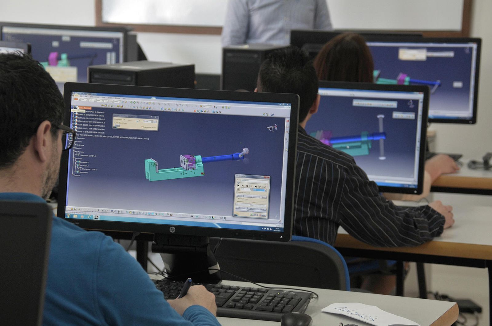 Imagen de archivo de un curso de formación realizado en la provincia.