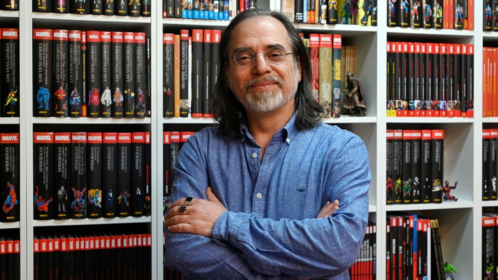 Javier Fernández, divulgador del cómic Javier Fernández, divulgador del cómic