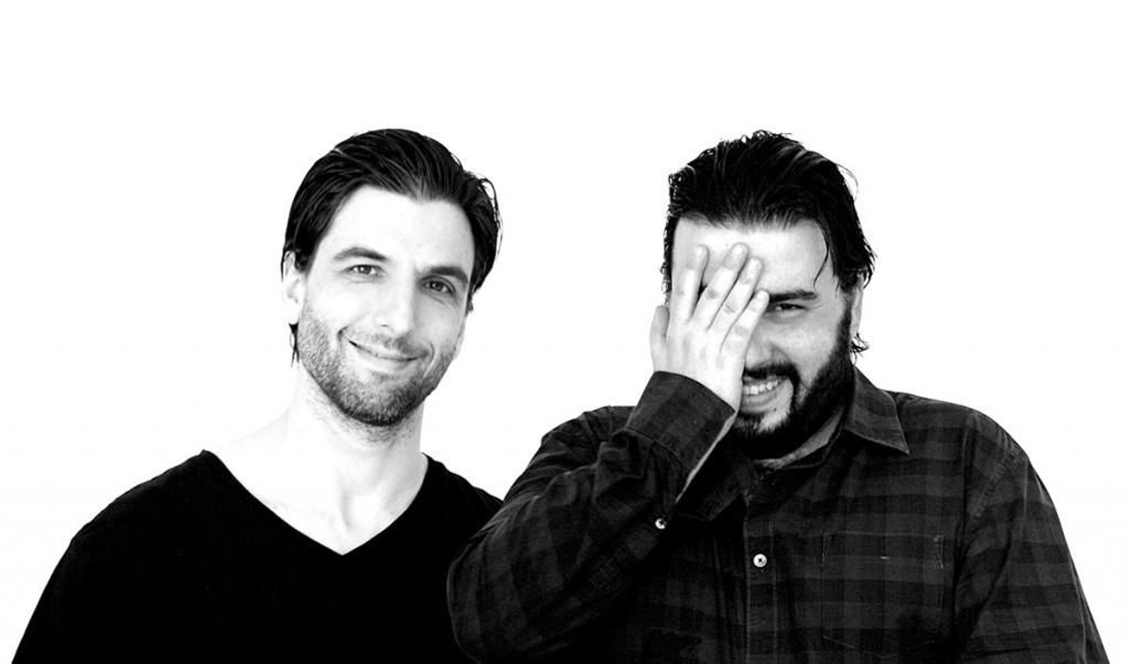 Valeriano Paños, a la izquierda, y Rafael Estévez.