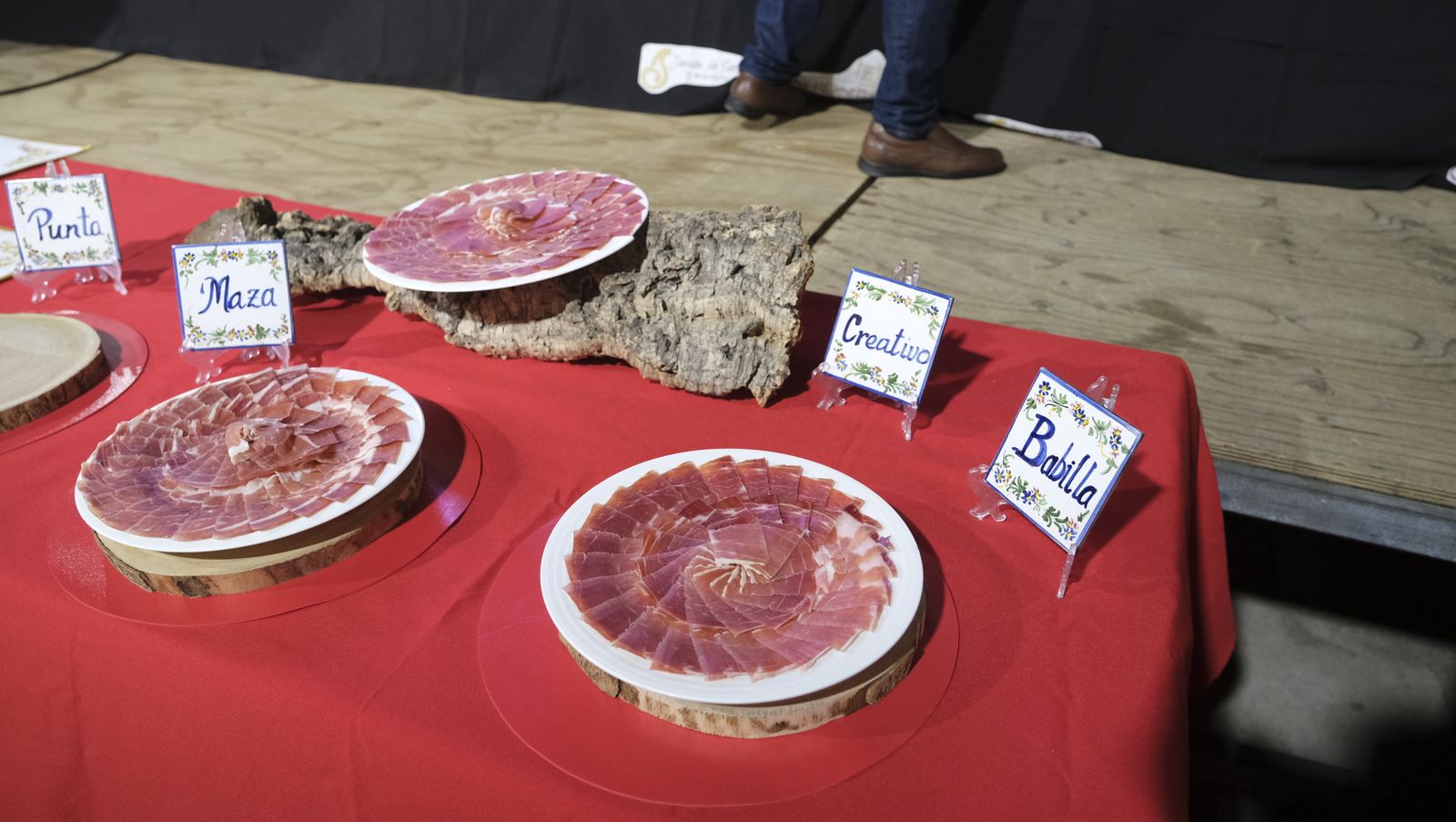 Imágenes del Concurso Nacional de Cortadores de Jamón de Serón
